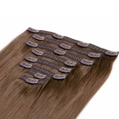 100% Ρωσικό Ανθρώπινο Remy Hair Clip Ins Bodywave υφή στην Παρθένο Ανθρώπινη Μαλλιά επέκταση