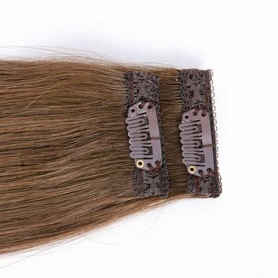 100% Ρωσικό Ανθρώπινο Remy Hair Clip Ins Bodywave υφή στην Παρθένο Ανθρώπινη Μαλλιά επέκταση