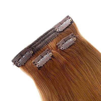 Το Bodywave Clip Ins είναι 100% Remy Human Hair Extension Σκληρές άκρες για βαμμένη υφή μαλλιών
