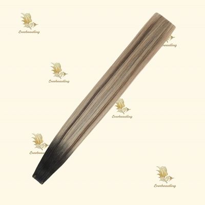 100% Ανθρώπινα μαλλιά Remy Virgin Russian Tape in Hair Extensions Στενό στυλ Χωρίς χύσιμο