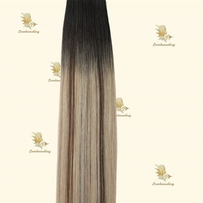 100% Ανθρώπινα μαλλιά Remy Virgin Russian Tape in Hair Extensions Στενό στυλ Χωρίς χύσιμο