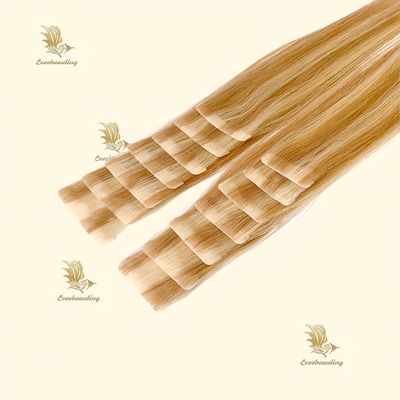 50cm * 8cm * 3cm Μέγεθος πακέτου Ανθρώπινες επεκτάσεις μαλλιών χωρίς μπλεξίματα