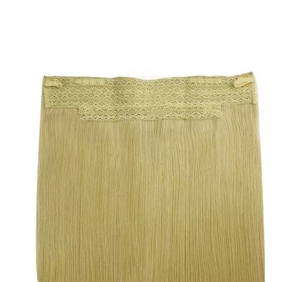 Ινδικά μαλλιά Flip in Hair Fish Wire Hair Extension με ανθρώπινο τρίχωμα Τύπος Halohair-231014