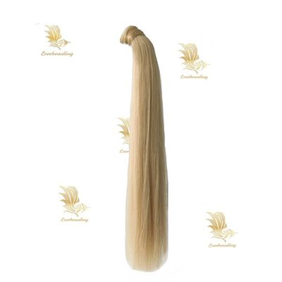100% Ανθρώπινα μαλλιά Remy Ponytail Straight Style Βαφή Ρωσικά μαλλιά