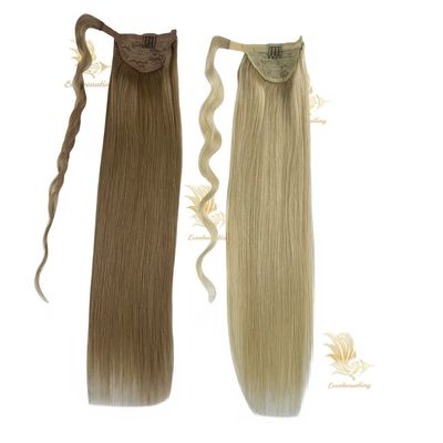 Remy Human Hair Ponytail Hairpiece 100% μη επεξεργασμένο Βραζιλιάνικο Εκτιμώμενος χρόνος παράδοσης