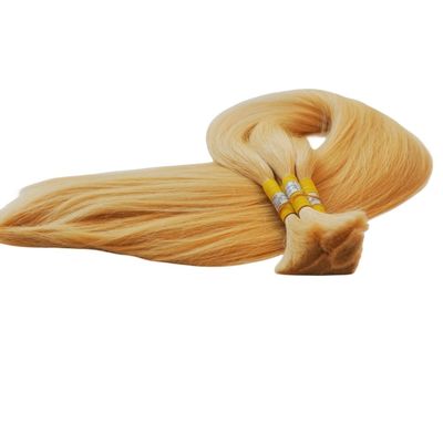 100g/ συσκευασία Virgin Natural European Blonde/Silver/Grey Wet and Wavy Human Braiding Hair Bulk (Παρθένος φυσικό Ευρωπαίο ξανθό/ασημένιο/γκρίζο υγρό και κυματισμένο ανθρώπινο πλέξιμο μαλλιών)