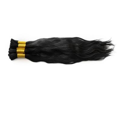 100g/ συσκευασία Virgin Natural European Blonde/Silver/Grey Wet and Wavy Human Braiding Hair Bulk (Παρθένος φυσικό Ευρωπαίο ξανθό/ασημένιο/γκρίζο υγρό και κυματισμένο ανθρώπινο πλέξιμο μαλλιών)