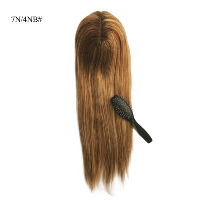 Remy Hair Ανθρώπινα μαλλιά Mono Topper για γυναίκες με λεπτό μαλλί 0,300kg Πακέτο Ακαθάριστο βάρος