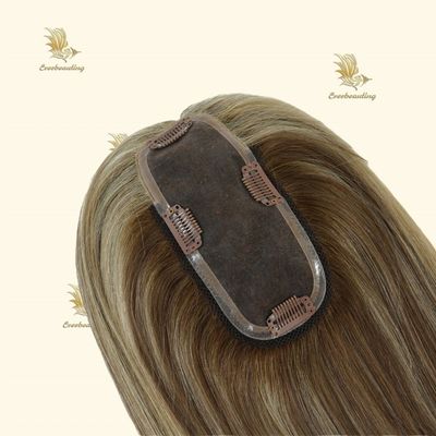 100 γραμμάρια Remy Hair Long Hair Topper 16 ιντσών Monofilament Ευρωπαϊκά μαλλιά για γυναίκες
