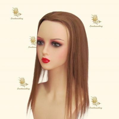 5*6.5 ίντσες Remy Hair Topper Toupee για γυναίκες Highlight Color Topper-240523
